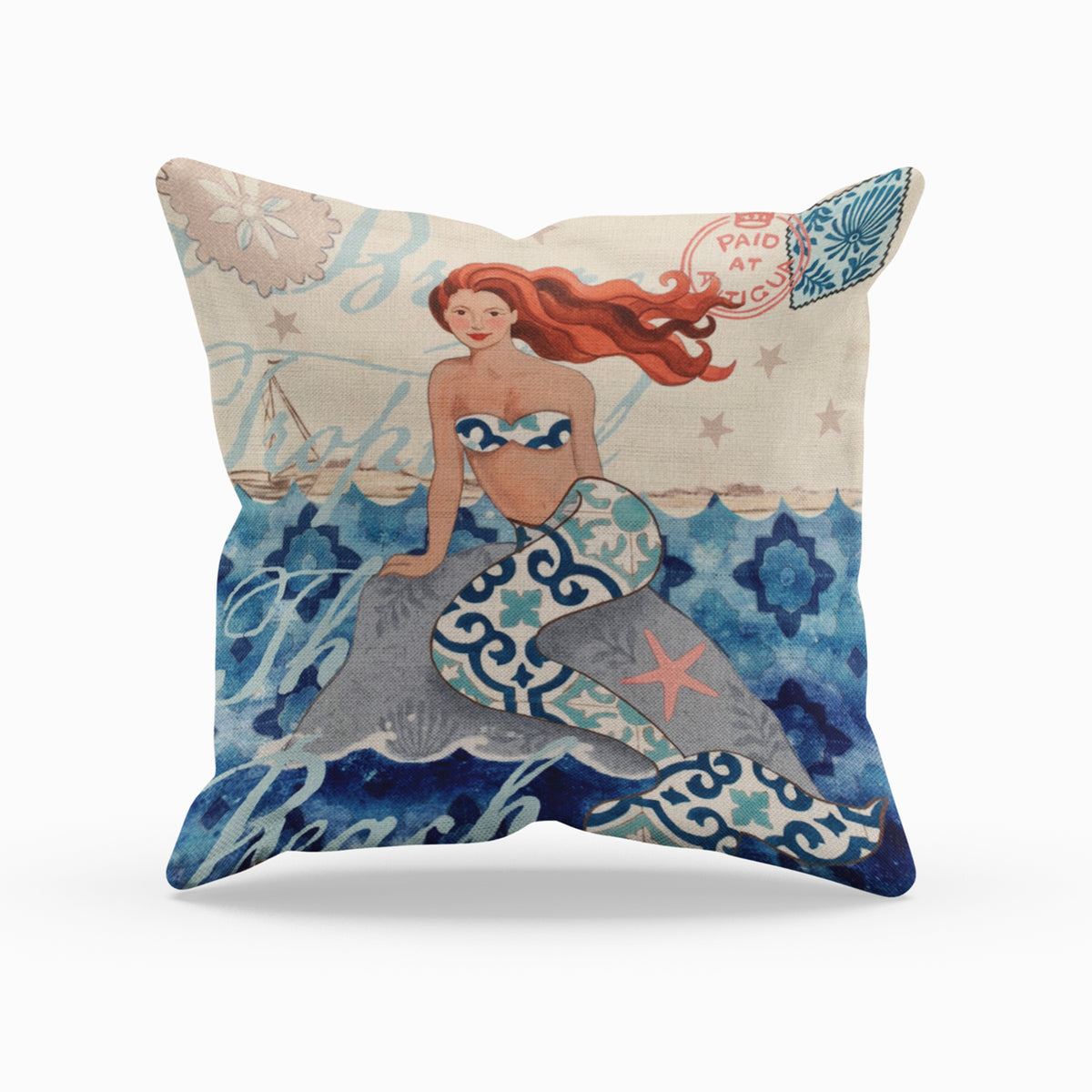 Mermaid pillow covers best sale