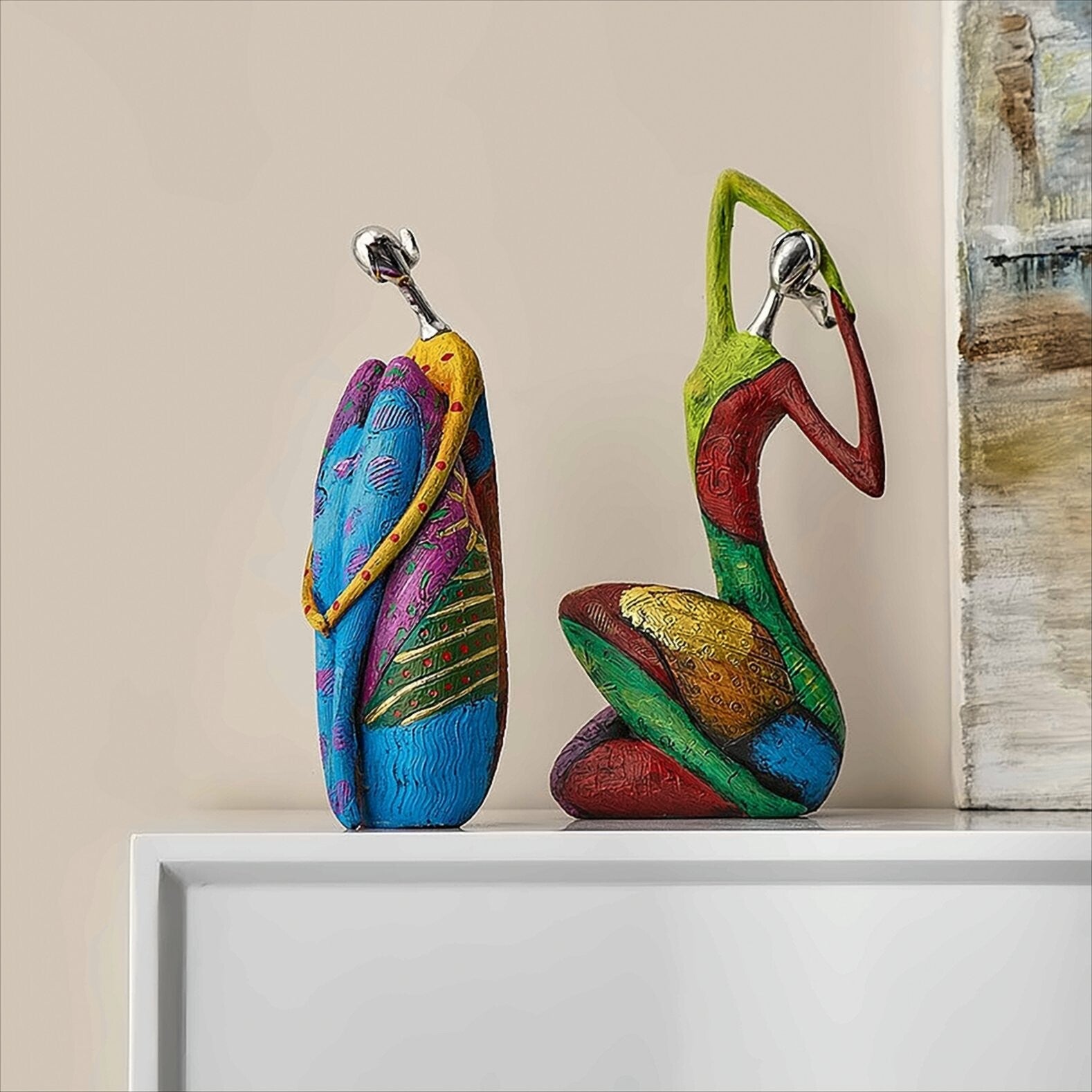 Abstract Women Decor Display