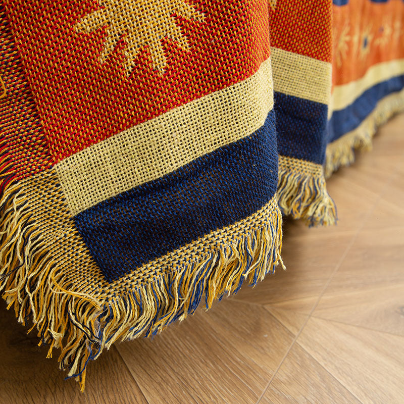 Bohemian Sun Throw Blanket