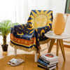 Bohemian Sun Throw Blanket