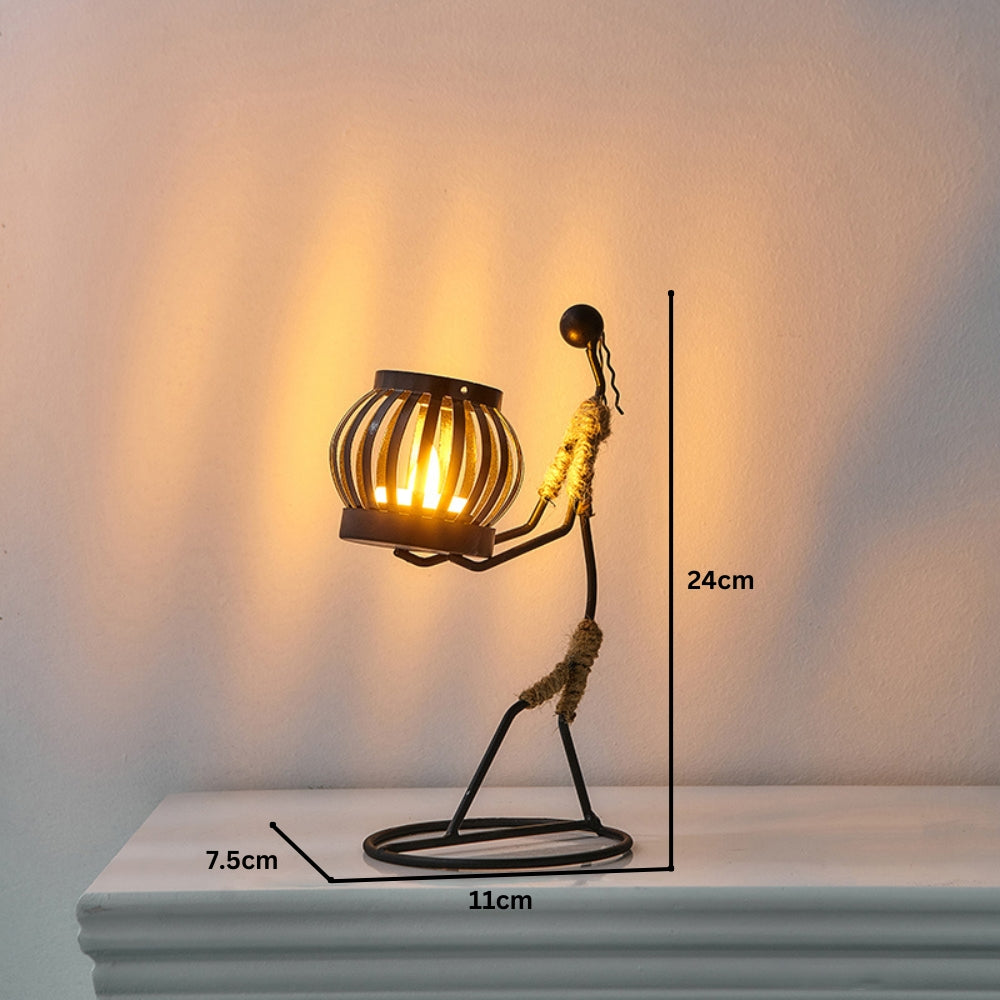 Ethnic-inspired Candle Holders