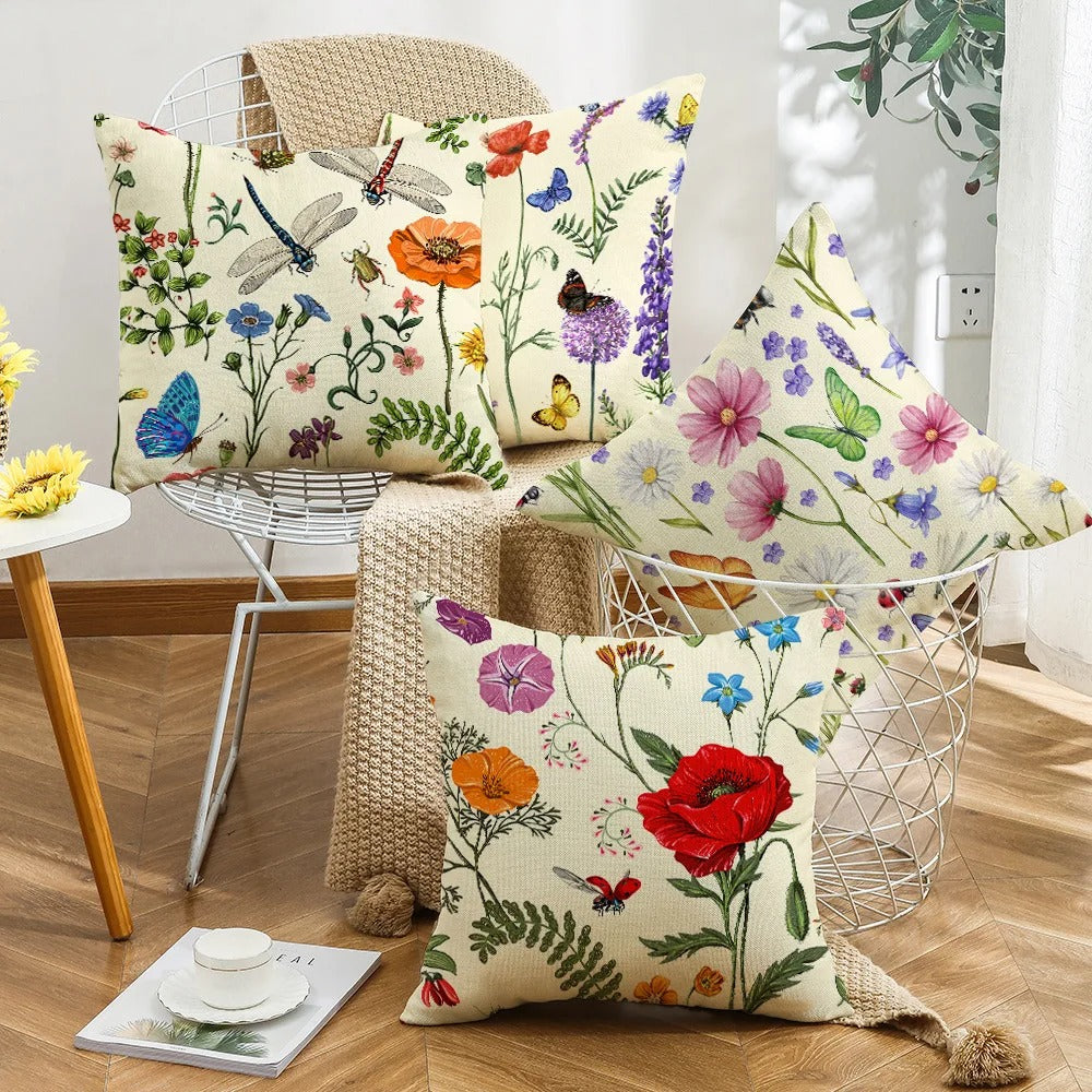 Floral Cushion Covers