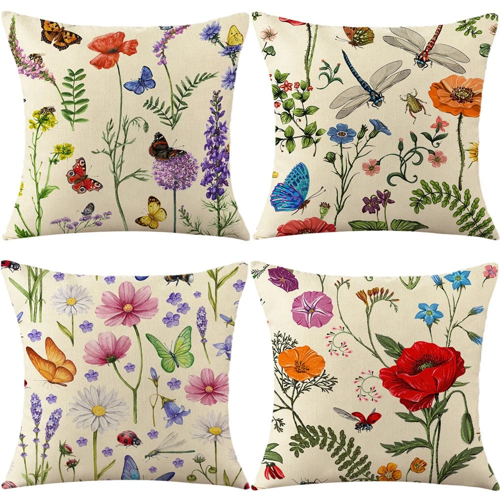 Floral Cushion Covers