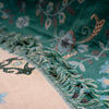 Green Bohemian Style Throw Blanket