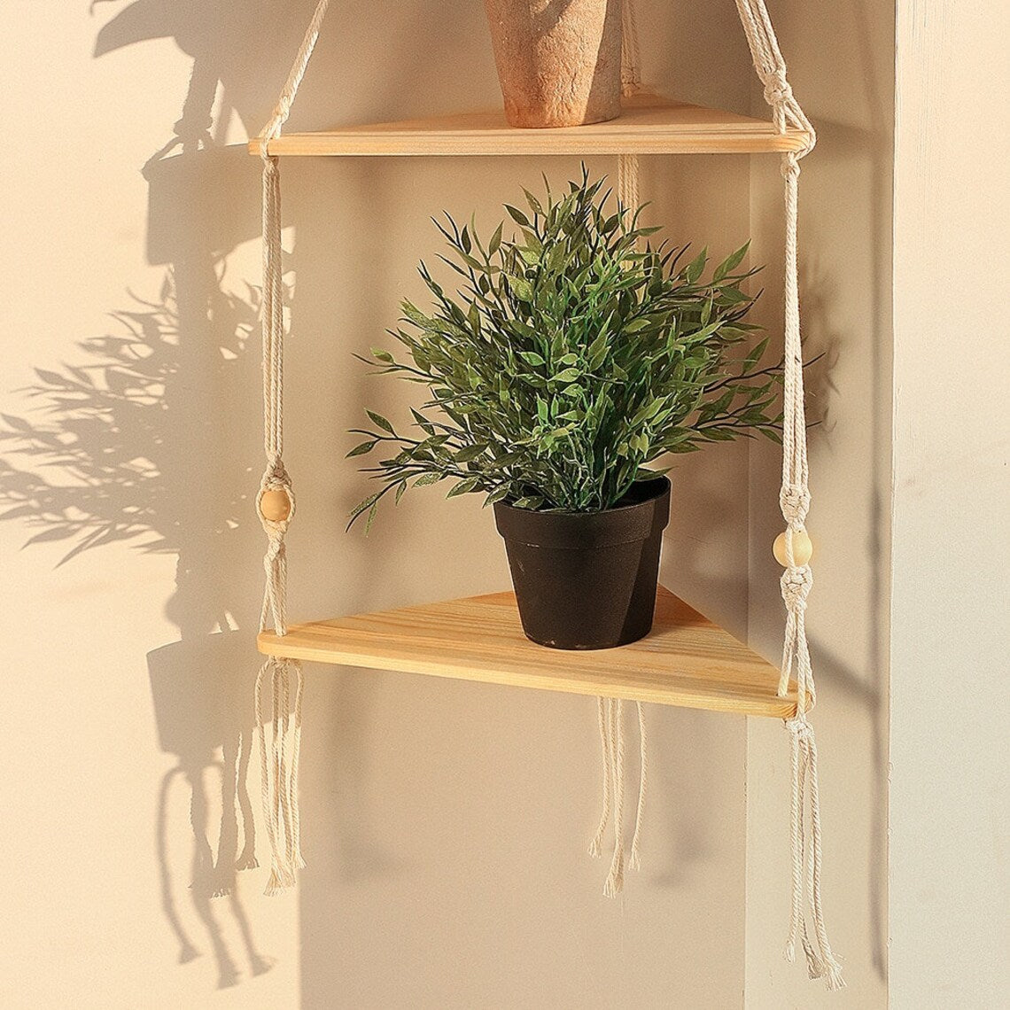 Bohemian Corner Shelves