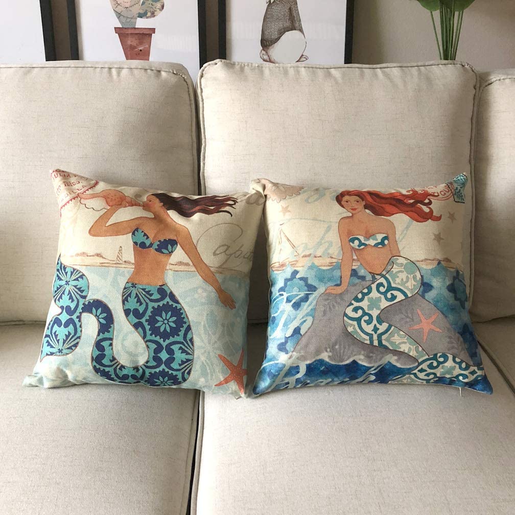 Mermaid Cushion Covers