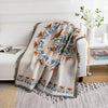 Nordic Geometry Throw Blanket