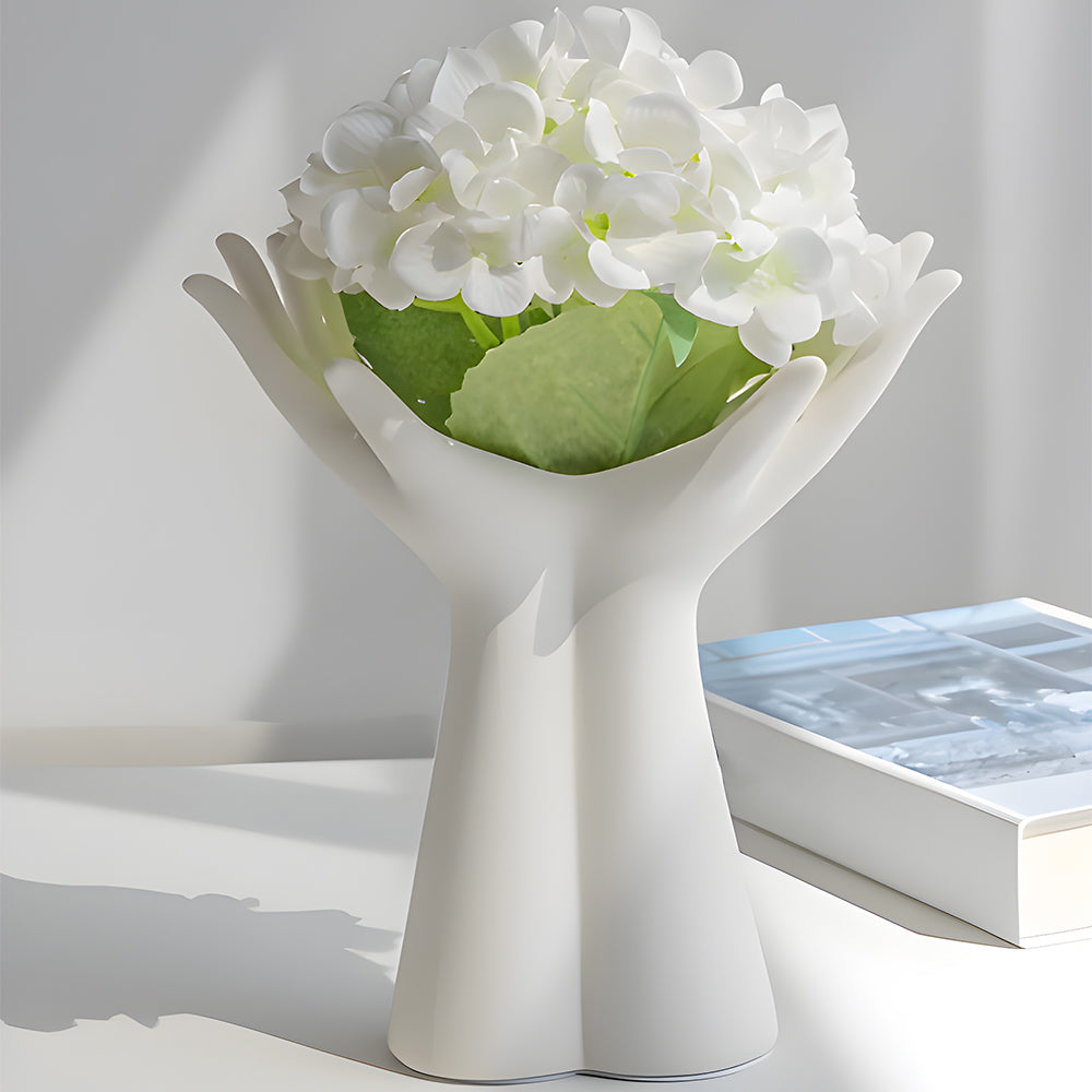 Hand Embrace Vase