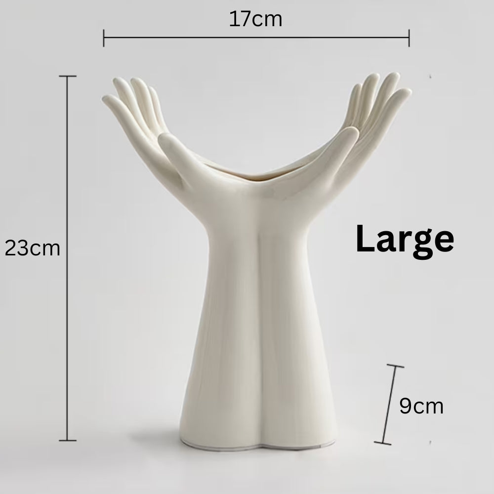 Hand Embrace Vase