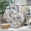 Retro Bird Throw Blanket