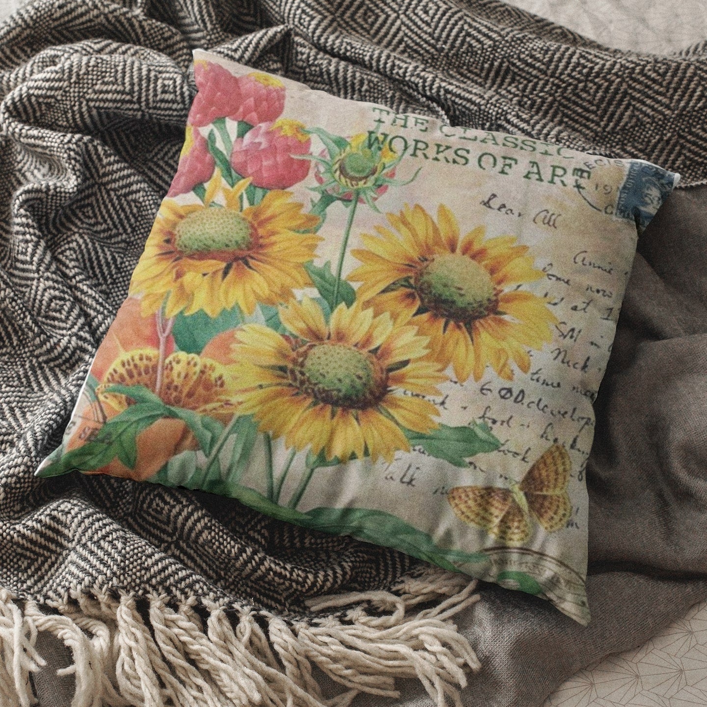 Sunflower Cushion Covers