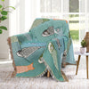 Carp Fish Throw Blanket