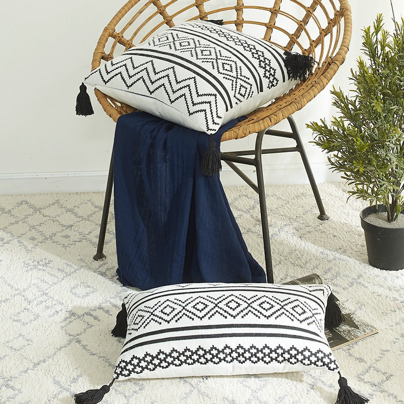 Nordic Tassel Cushion Covers