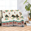 Rustic Aztec Throw Blanket