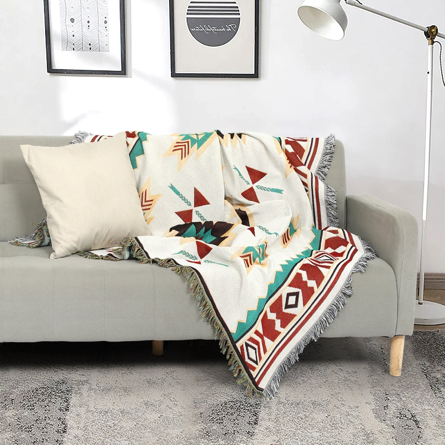 Aztec Throw Designs Rustic Aztec Throw Blanket - Bow And Snow – Bow & Snow
