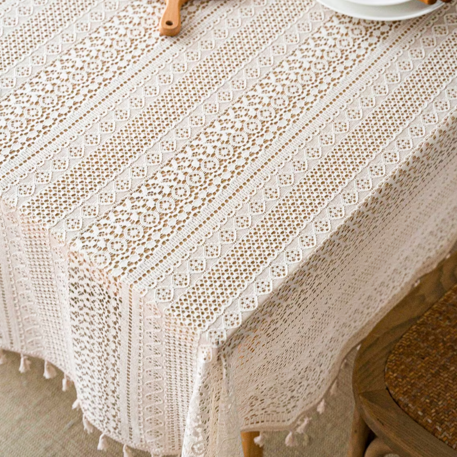 Vintage Crochet Tablecloth